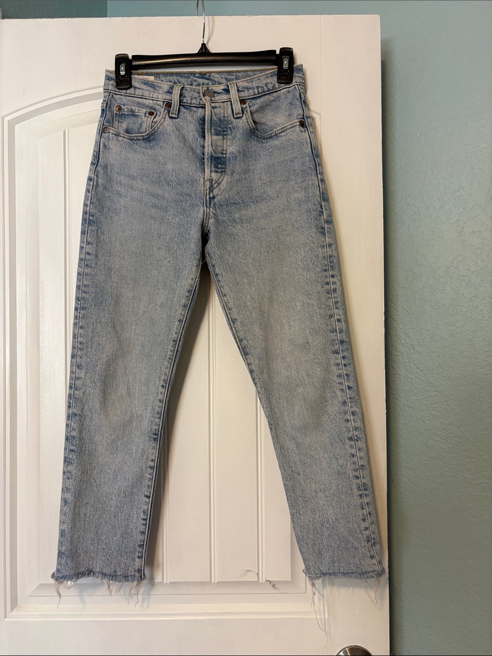Levi's Light Blue Straight-Leg women’s Jeans